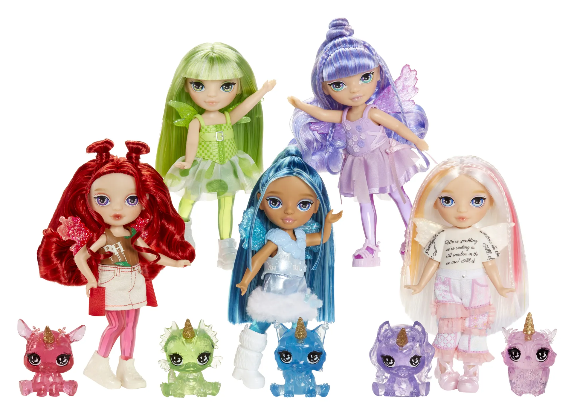 Rainbow High Littles Rainbow Fantasy Fairies Doll- Sapphire (blue) – Bild 6