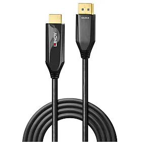 Lindy 40932 Videokabel-Adapter 3 m DisplayPort HDMI Schwarz – Bild 2