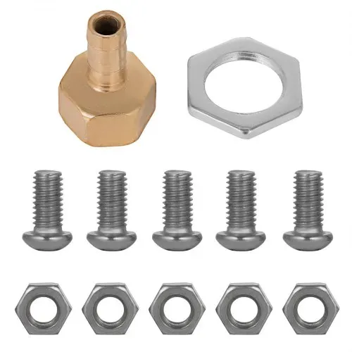 VEVOR Putzwerfer 4 Jet, 4,6 lb Berufswand Mörser Sprüher, Sprühpistole 35 x 20 x 25 cm, Silber Stuck-Sprühpistole 2,1 kg, für Wände Decken Zement Mörtel Sprühmaschine – Bild 8