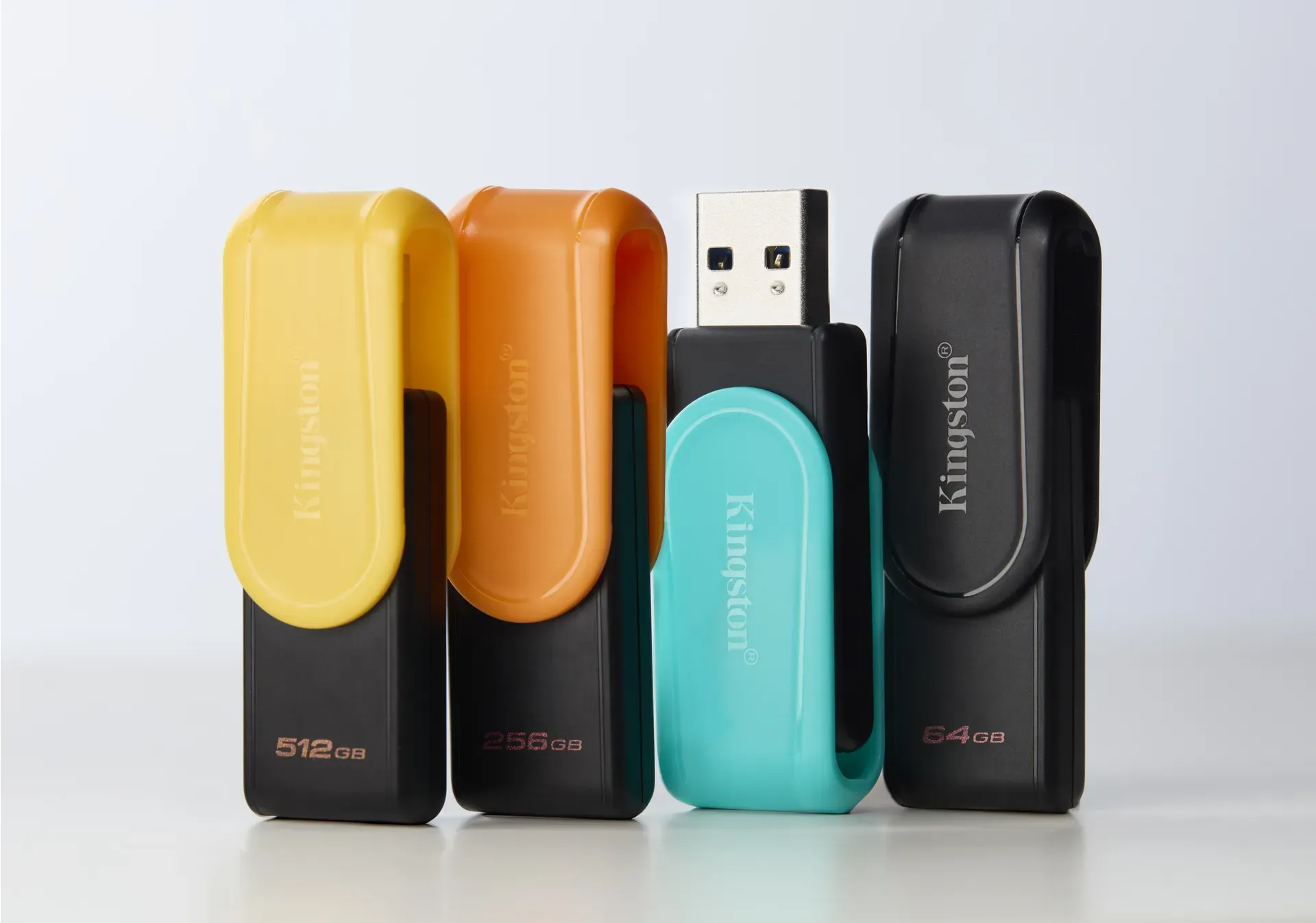 Kingston Technology DataTraveler 128GB Portable USB 3.2 Gen 1 Exodia S (Schwarz/Türkis) – Bild 6