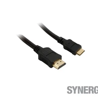 Kabel Video HDMI 1.4 => HDMI-mini, ST/ST, 5m, Ultra HD 4K*2K 3840*2160@30hz 4:4:4 8bit, Synergy21, Kabel Video HDMI 1.4 => HDMI-mini, ST/ST, 5m, Ultra HD 4K*2K 3840*2160@30hz 4:4:4 8bit, Synergy21,