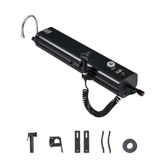 VEVOR Dachgepäckträger-Wassertank Wasserspeicher für Fahrzeuge 15 L mit 2 Spritzschutzplatten und T-Schlitz, Aluminiumtank mit hoher Druckanschluss, für Kofferräume Überrollbügel Querträger VEVOR Dachgepäckträger-Wassertank Wasserspeicher für Fahrzeuge 15 L mit 2 Spritzschutzplatten und T-Schlitz, Aluminiumtank mit hoher Druckanschluss, für Kofferräume Überrollbügel Querträger