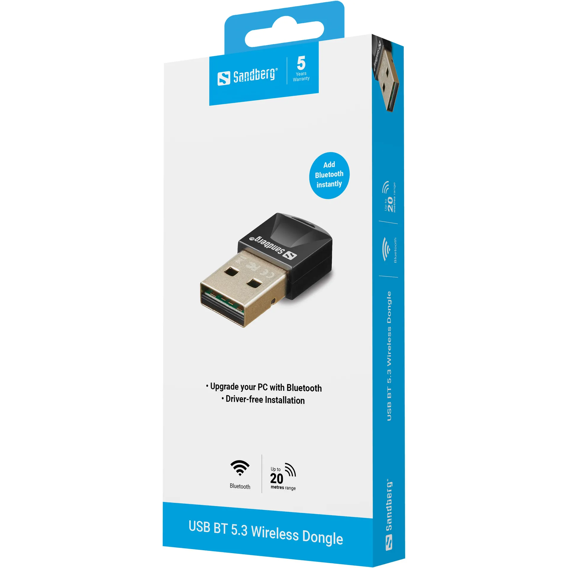Sandberg 134-34 Netzwerkkarte Bluetooth 3 Mbit/s – Bild 5