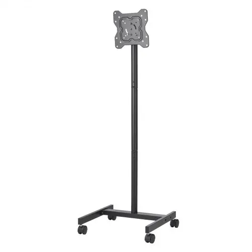 VEVOR rollbarer TV-Ständer Standfuß Fernsehstand für 431,8-1397 mm flach & Curved-TVs, tragbarer TV Bodenständer bis zu 20 kg (Max. VESA 200 x 200 mm) für Wohnzimmer Schlafzimmer Büro Outdoor – Bild 9