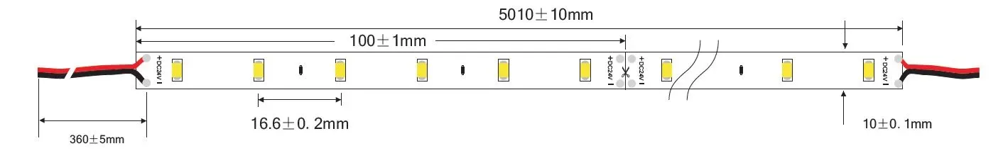 Synergy 21 LED Flex Strip 5730 - 60 KW DC24V 96W IP20 – Bild 5