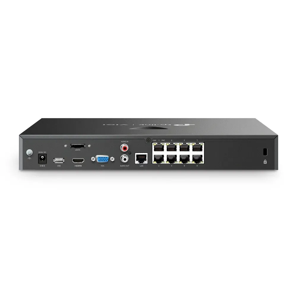 TP-Link - 8 Channel Network Video Recorder - VIGI NVR2008H-8MP-2TB – Bild 3