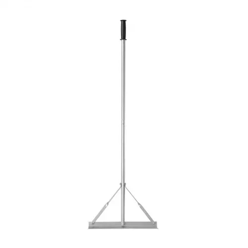 VEVOR Teerverteiler 508 mm, Teerschieber aus Alu, Splittschieber mit 1510 mm Griff, Asphaltrechen-Werkzeug zum Einebnen von Asphalt und Land, Betonpflasterung, Sandglättung, keine Zähne – Bild 8