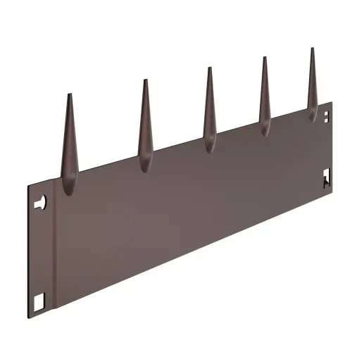 VEVOR Rasenkante, 5er-Pack, 990x207x1,5 mm, rostbeständige Metall-Beeteinfassung, biegbare Garteneinfassung, Beetumrandung, einfach zu installieren, Blumenbeet-Hofweg-Teiler, braun – Bild 10