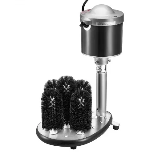 VEVOR elektrischer Gläserspüler Glasreiniger mit 5 Bürsten für Bars, 600 Tassen/h Weinglas-Reinigungsmaschine, Gläserspülmaschine für Sektgläser Bierkrüge Becher, perfekt für Bars Cafés – Bild 10