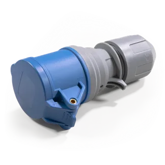CEE-Kupplung McPower, IP44, 250V, 16A, 3-polig, IP44 CEE-Kupplung McPower, IP44, 250V, 16A, 3-polig, IP44
