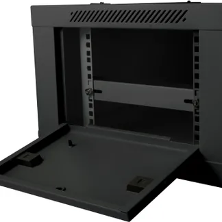 ALLNET 19″Wandgehäuse, 4HE, 1-teilig, T450mm, Schwarz, SMC-Serie, ALLNET 19″Wandgehäuse, 4HE, 1-teilig, T450mm, Schwarz, SMC-Serie,