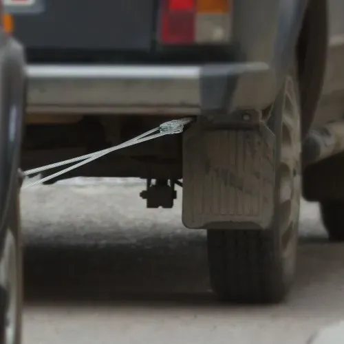 VEVOR Abschleppwinde 5 t Zugkapazität 3,5 m langes Stahlkabel 3 Haken robustes Ratschen-Abziehwerkzeug mit zwei Gängen Kfz-Hebeseilzieher, ideal für die Fahrzeugrettung – Bild 7