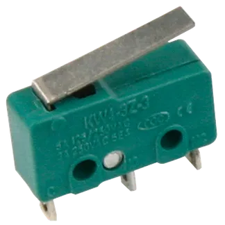 Microschalter McPower, 250V/5A, 3-polig, gefedert, Taster: EIN/EIN Microschalter McPower, 250V/5A, 3-polig, gefedert, Taster: EIN/EIN