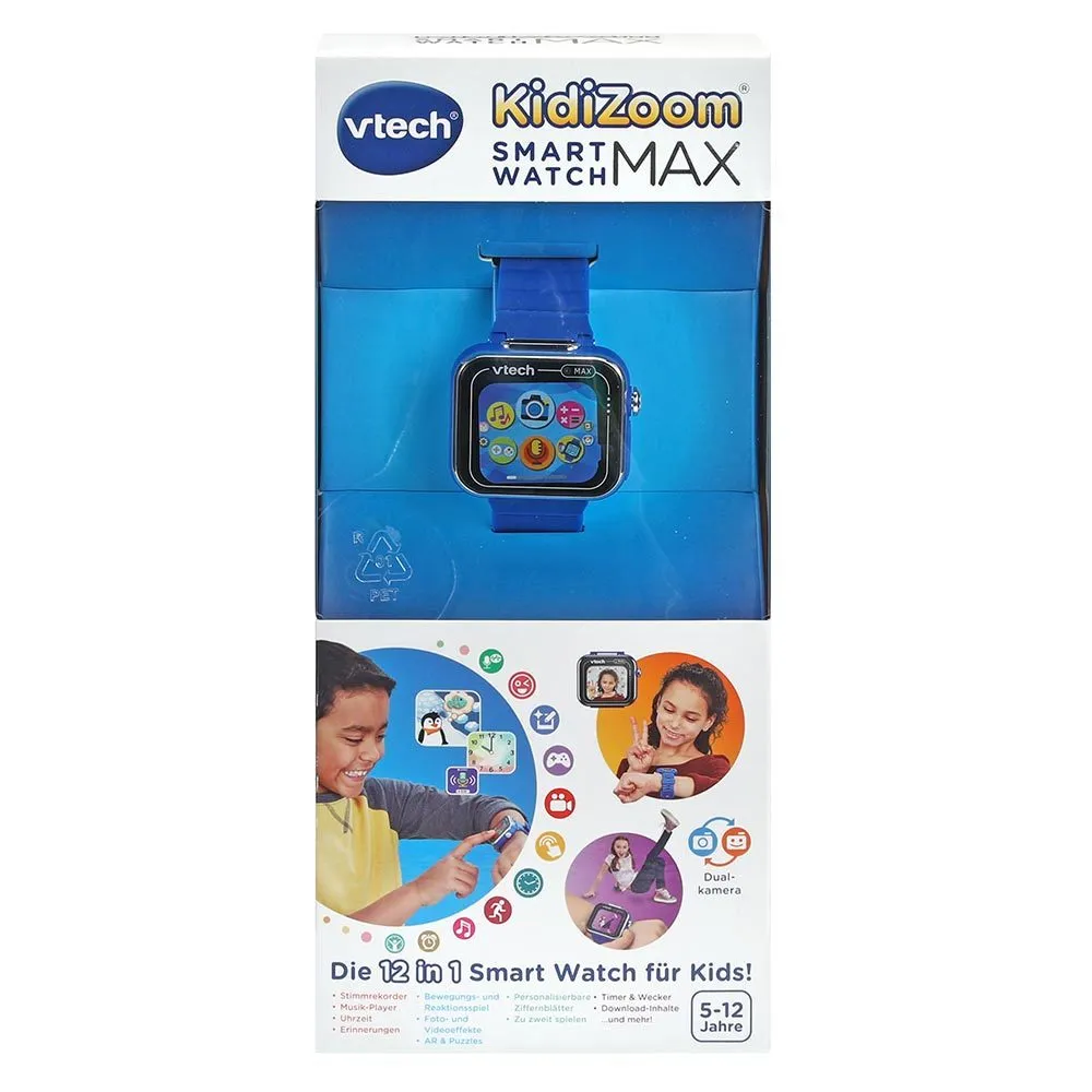 VTech KidiZoom Smart Watch MAX blau – Bild 5