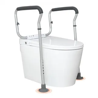 VEVOR Toiletten Aufstehhilfe Toilettensitzerhöhung Armlehne 45–55 cm / 67-77 cm Einstellbar, 136 kg Tragfähigkeit Robust WC Aufstehhilfe Toiletten Haltegriffe Toilettensitzerhöhung WC Haltegriff VEVOR Toiletten Aufstehhilfe Toilettensitzerhöhung Armlehne 45–55 cm / 67-77 cm Einstellbar, 136 kg Tragfähigkeit Robust WC Aufstehhilfe Toiletten Haltegriffe Toilettensitzerhöhung WC Haltegriff