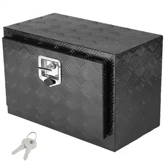 VEVOR Truckbox Werkzeugbox, Unterboden-Anhängerbox, Werkzeugkasten 610 x 430 x 460 mm Pickup-Aufbewahrungsbox, Aluminiumlegierung, 30 kg belastbarer Werkzeugkasten, abschließbare Aufbewahrungsbox VEVOR Truckbox Werkzeugbox, Unterboden-Anhängerbox, Werkzeugkasten 610 x 430 x 460 mm Pickup-Aufbewahrungsbox, Aluminiumlegierung, 30 kg belastbarer Werkzeugkasten, abschließbare Aufbewahrungsbox
