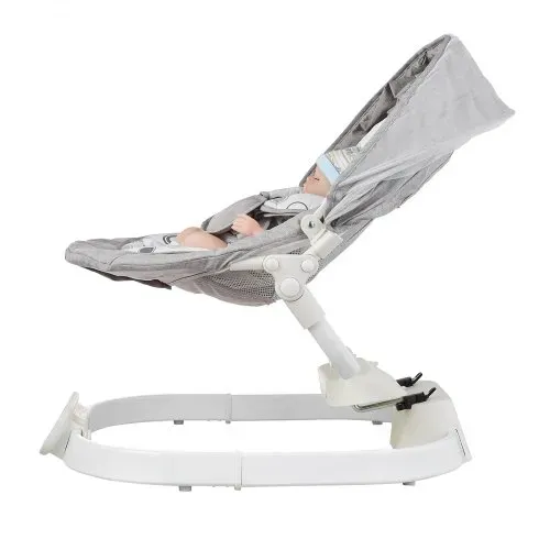 VEVOR Babyschaukel, Babywippe mit 3 Geschwindigkeiten & 3 Sitzpositionen, IMD-Touchpanel, Fernbedienung, Bluetooth & 10 voreingestellten Liedern, für Kinder im Alter von 0–9 Monaten bis zu 9 kg – Bild 10