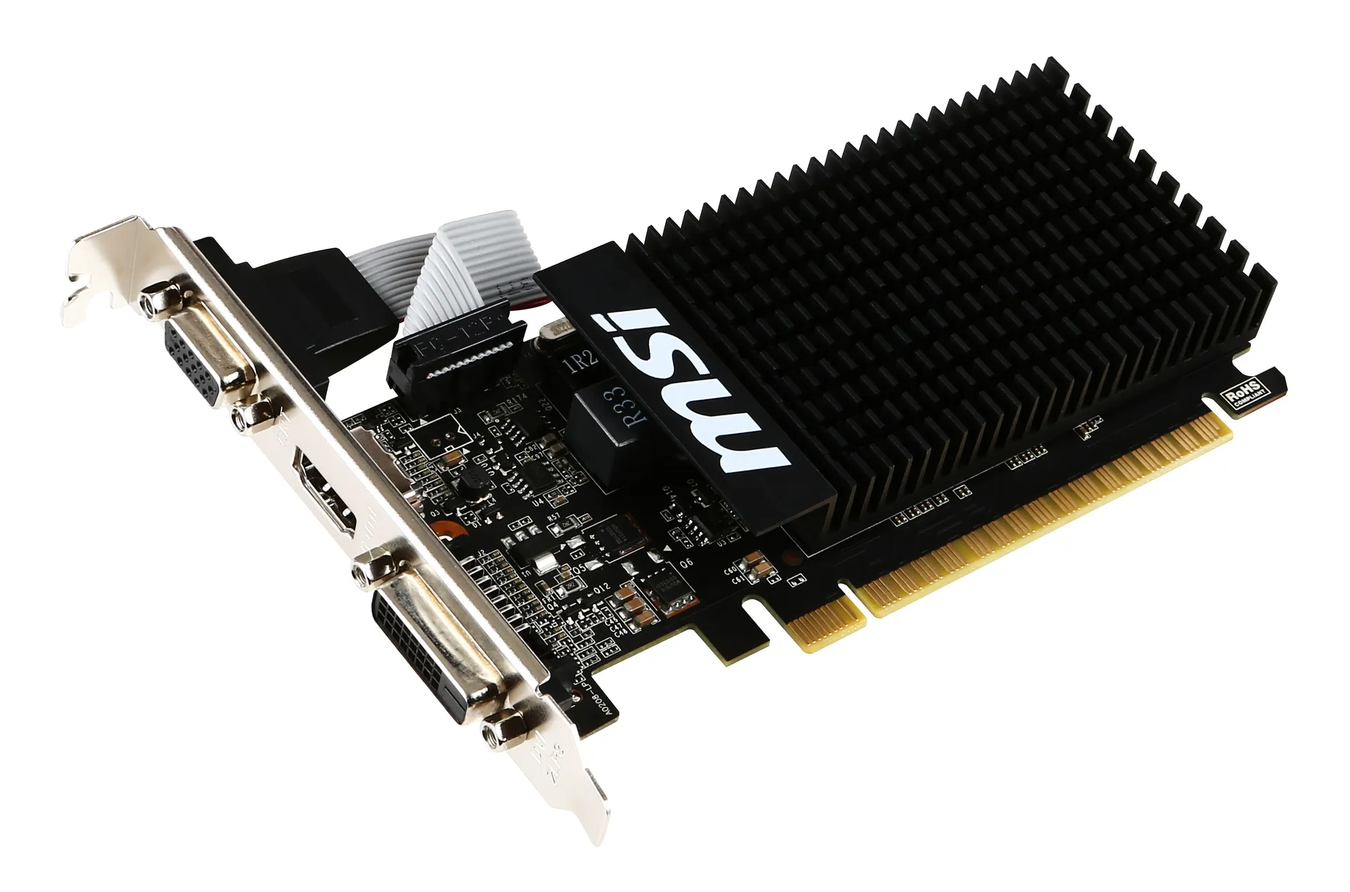 MSI GT 710 2GD3H LP Grafikkarte NVIDIA GeForce GT 710 2 GB GDDR3 – Bild 3