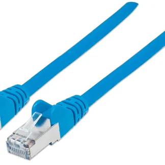 Intellinet Premium Netzwerkkabel, Cat6, S/FTP, 100% Kupfer, Cat6-zertifiziert, LS0H, RJ45-Stecker/RJ45-Stecker, 0,5 m, blau Intellinet Premium Netzwerkkabel, Cat6, S/FTP, 100% Kupfer, Cat6-zertifiziert, LS0H, RJ45-Stecker/RJ45-Stecker, 0,5 m, blau