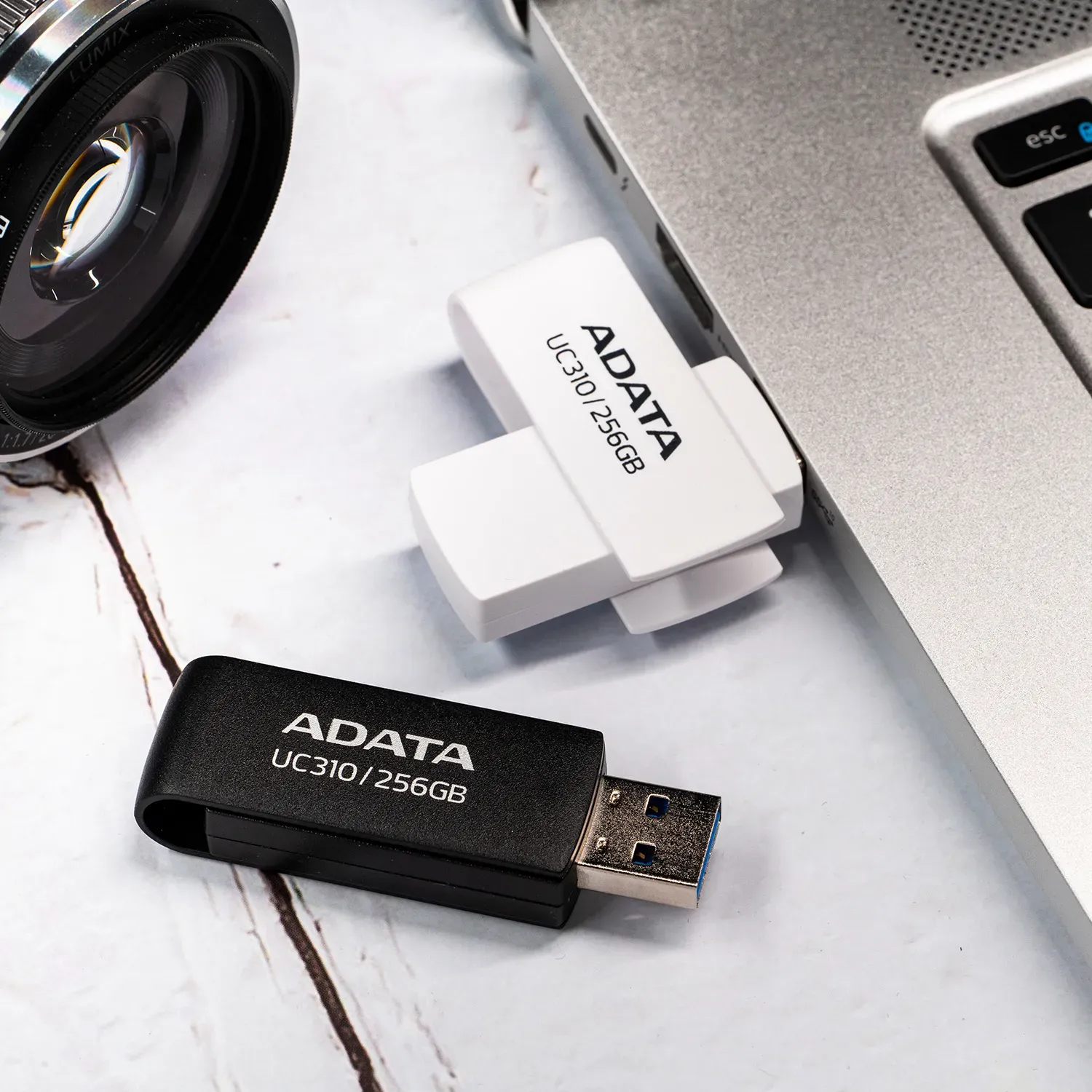 ADATA UC310 USB-Stick 256 GB USB Typ-A 3.2 Gen 1 (3.1 Gen 1) Weiß – Bild 7