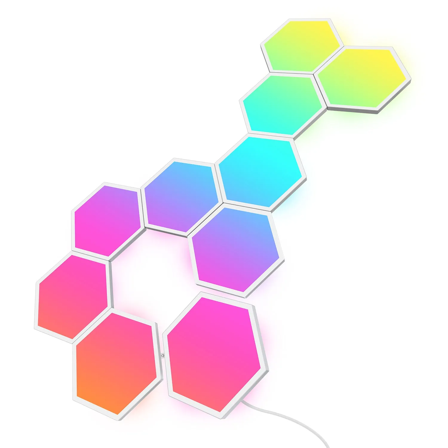 Govee Glide Hexa Light Panels Intelligentes Panel WLAN Govee Glide Hexa Light Panels Intelligentes Panel WLAN