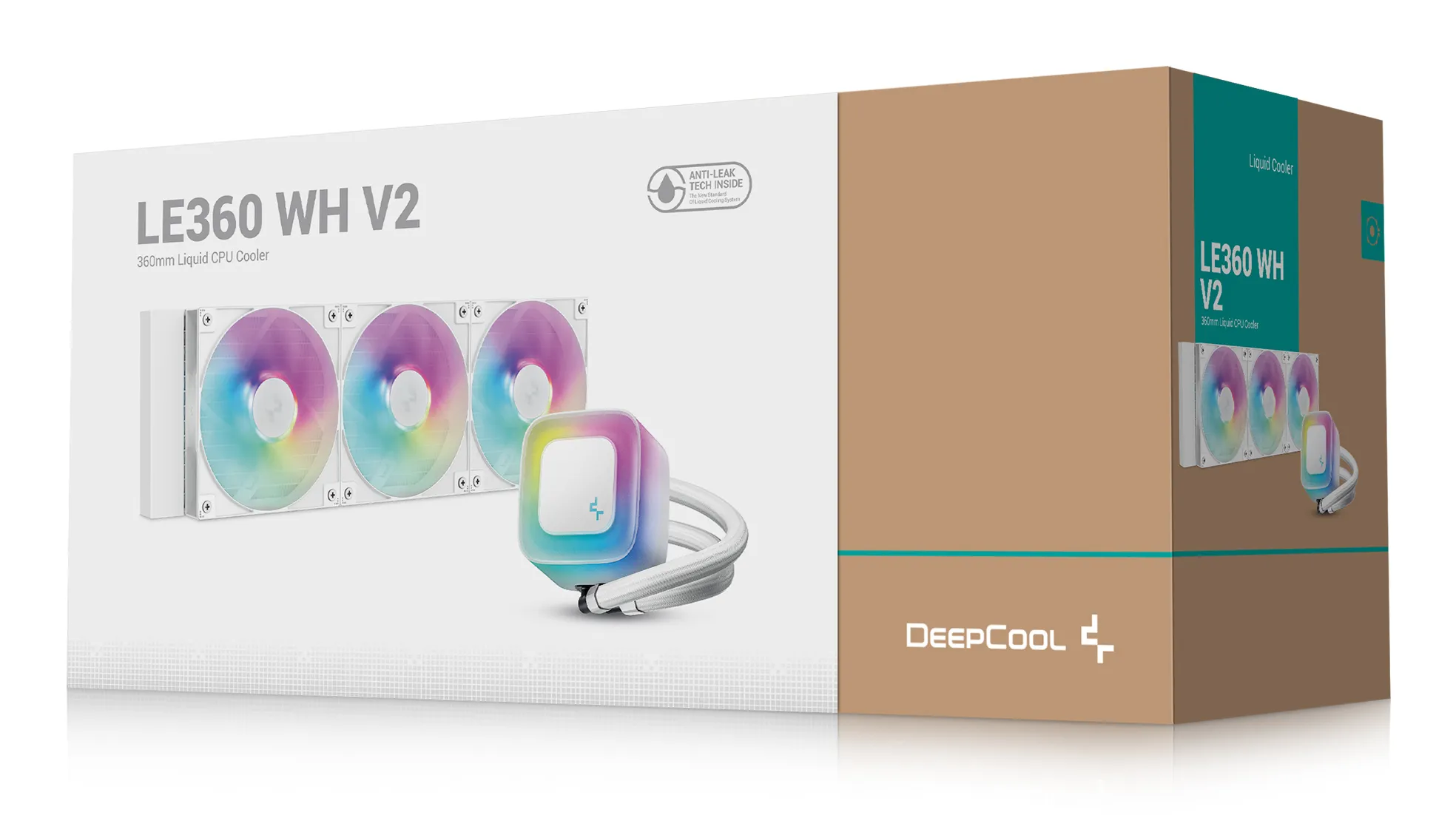 DeepCool LE360 WH V2 Prozessor All-in-One-Flüssigkeitskühler 12 cm Weiß 1 Stück(e) – Bild 6