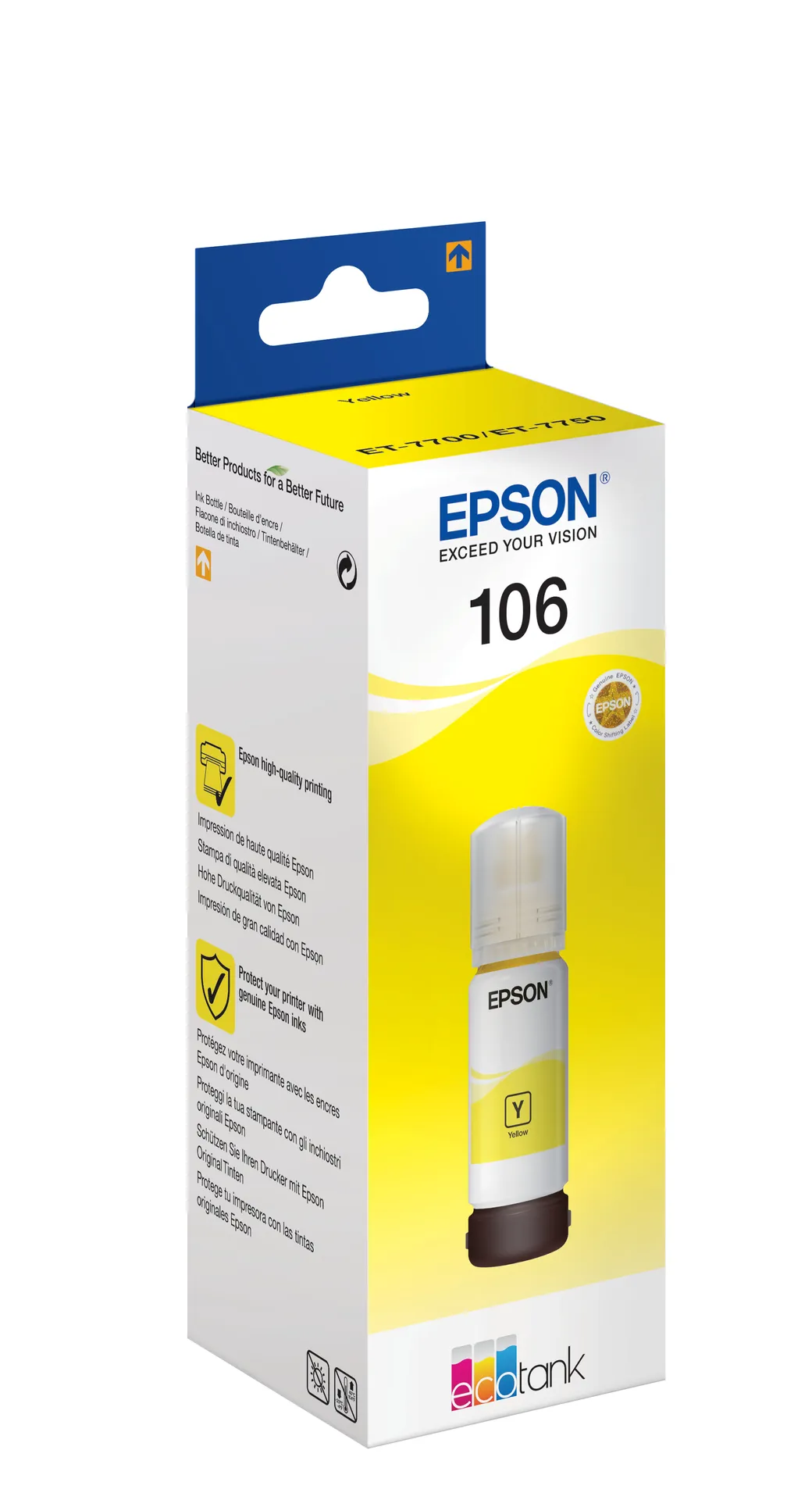 Epson 106 EcoTank Yellow ink bottle – Bild 2