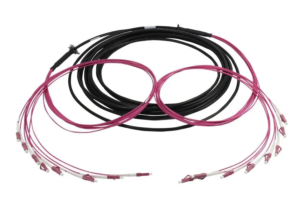 LWL-Kabel, Trunkkabel U-DQ(ZN)BH 8G 50/125, LC/LC OM4 20m, Ring, Synergy21 LWL-Kabel, Trunkkabel U-DQ(ZN)BH 8G 50/125, LC/LC OM4 20m, Ring, Synergy21