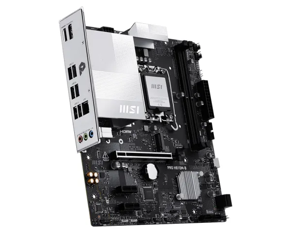 MSI PRO H810M-B Motherboard Intel H810 LGA 1851 (Socket V1) micro ATX – Bild 3