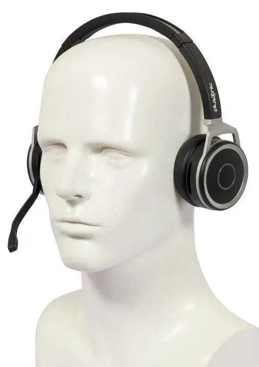 Plusonic Business Headset, 15.2P, binaural, USB & 3,5mm Klinke – Bild 3