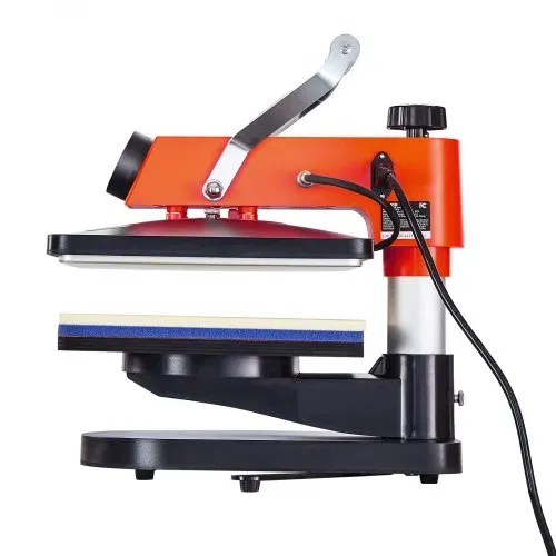 VEVOR Hitzepresse - 8-in-1-Hitzepresse-Sublimationsmaschine für selbstgemachte T-Shirts/Hüte/Becher/Wärmeübertragungsprojekte, 12 x 15 Multifunktions-Hitzepresse zum Wegschwenken mit 360°-Drehung – Bild 10