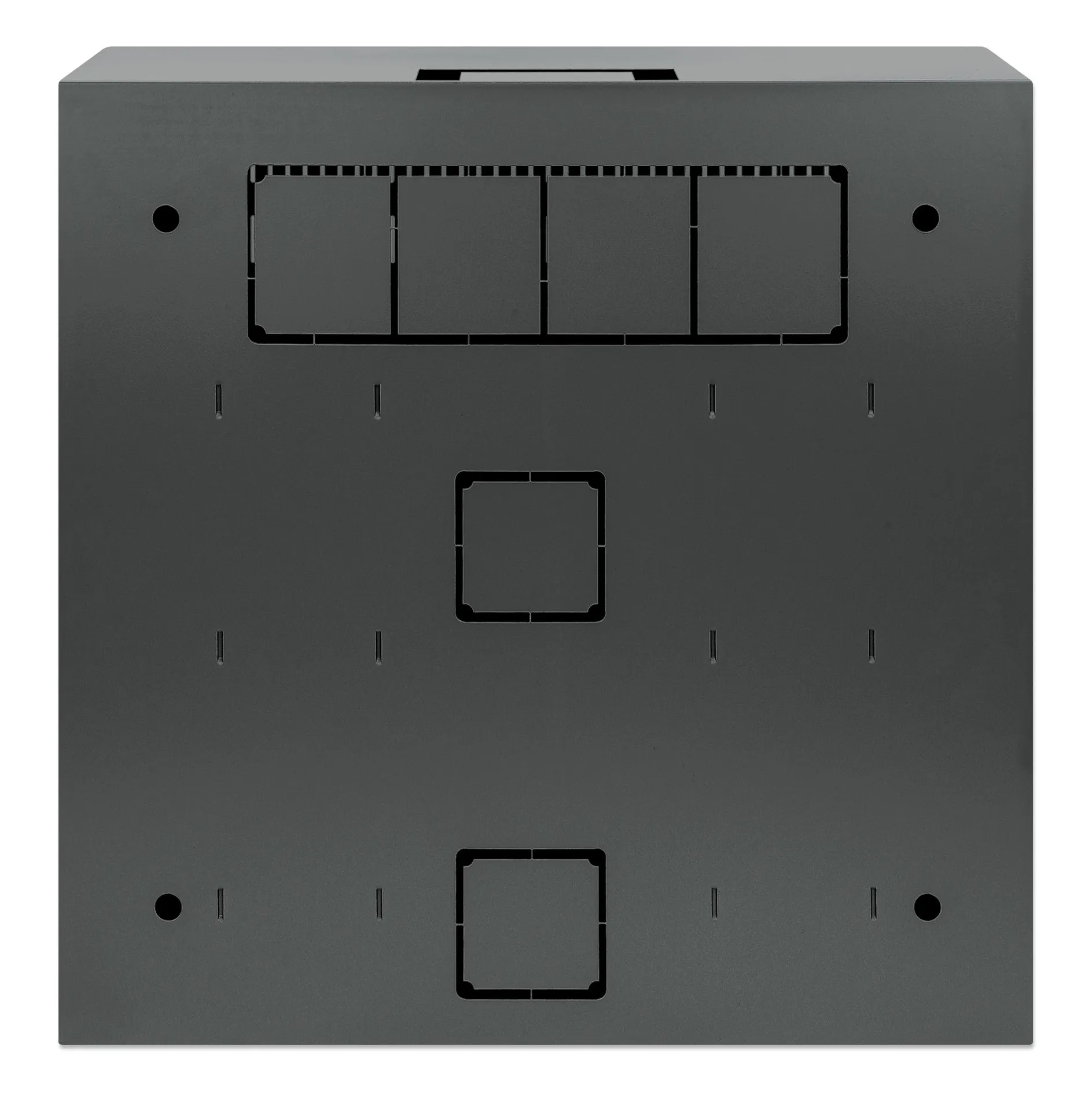 Intellinet 713689 Rack 2U/4U Wandmontiertes Regal Schwarz – Bild 4