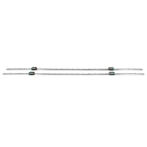 VEVOR Linearschiene 15CA, Linearlager-Gleitset mit 2 20-Schienenwellen von 1500 mm und 4 Lagerkissenblöcken – Bild 8
