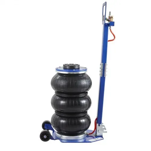 VEVOR Pneumatischer Wagenheber Air Jack 3 t, Blau Dreifachbeutel Luftheber 140-450 mm Hubhöhe Sack Luftwagenheber, 5 Minuten Hub Luftheber Wagenheberheber Wagenheber für SUV, Lkw Blau – Bild 9