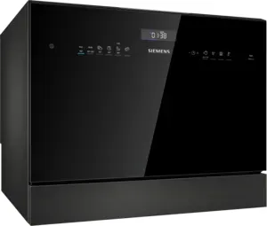 Siemens iQ500 SK25IB00TE Spülmaschine Freistehend 6 Maßgedecke Siemens iQ500 SK25IB00TE Spülmaschine Freistehend 6 Maßgedecke