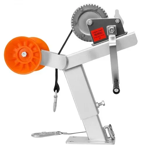 VEVOR Bootsanhänger-Sitz mit Rolle, 544kg Winde & 51mm x 7,6m Windengurt, Bootswindenhalterung mit U-Bolzen für 50,8–76,2mm B x 76,2–101,6mm H Anhängerkupplung, Jetski, Segelboot, Schnellboot – Bild 8