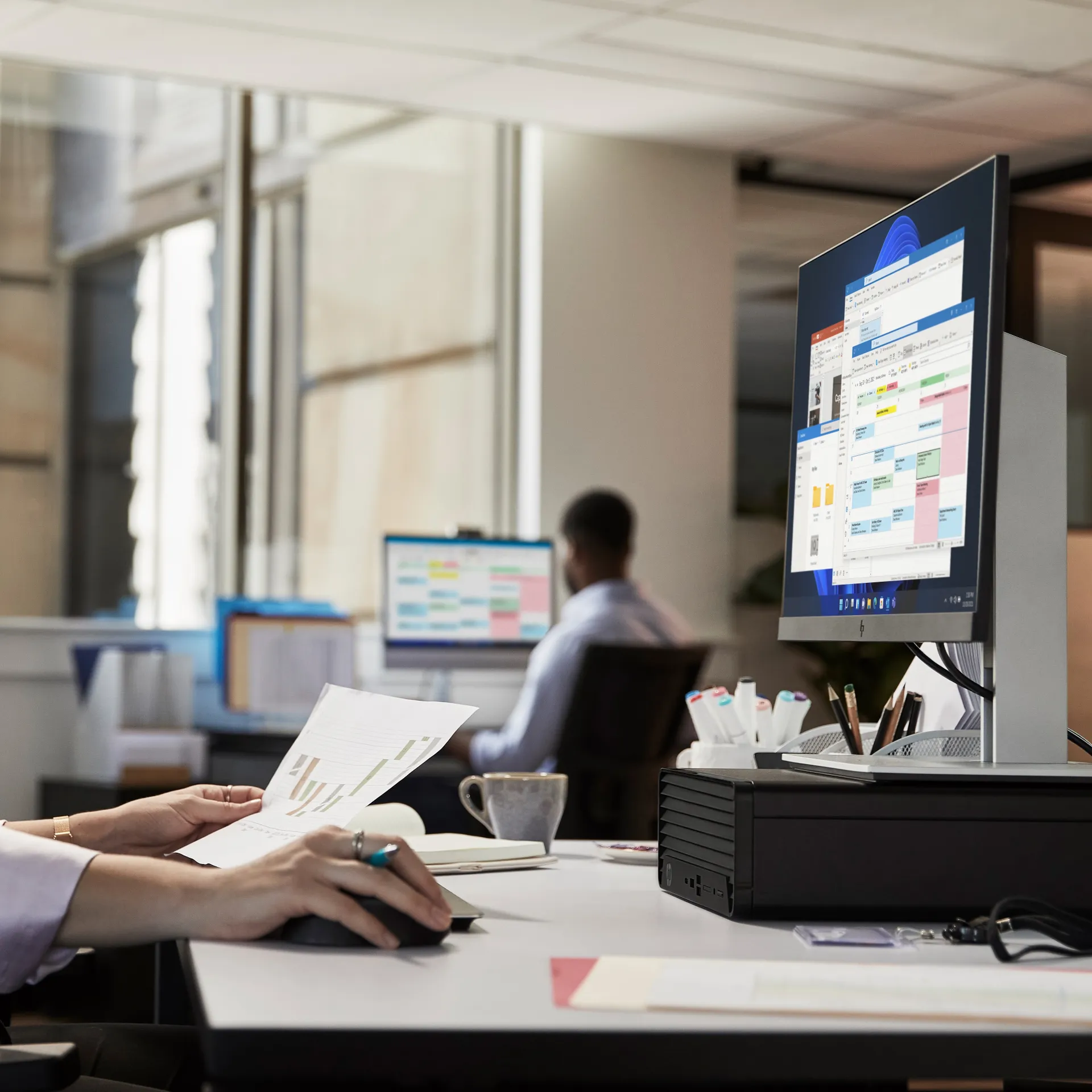 HP Pro 400 G9 Intel® Core™ i5 i5-13500 16 GB DDR4-SDRAM 512 GB SSD Windows 11 Pro SFF PC Schwarz – Bild 3