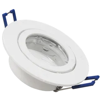 Einbaurahmen McShine “DL-54“ rund, Clip-Verschluss, IP44, weiß Einbaurahmen McShine “DL-54“ rund, Clip-Verschluss, IP44, weiß