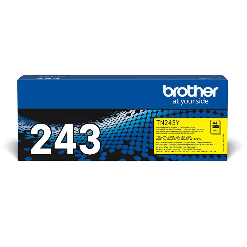 Brother TN-243Y Tonerkartusche 1 Stück(e) Original Gelb Brother TN-243Y Tonerkartusche 1 Stück(e) Original Gelb