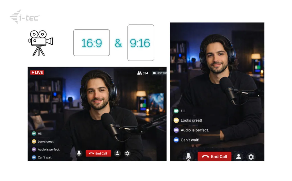 i-tec SOLOMON 700 STREAM 4K Webcam Ring Light – Bild 6