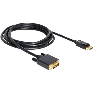 Kabel DisplayPort Stecker > DVI-D 24+1 Stecker Kabel DisplayPort Stecker > DVI-D 24+1 Stecker