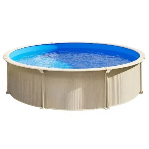 VEVOR Runde Poolfolie, φ550x147 cm, Innenfolie, Ersatzfolie, Innenhülle, Schwimmbadfolie, Folie aus Vinyl in Standardgröße, verschleißfest, für Aufstellpools mit 132 cm Wandhöhe, einfarbig – Bild 10