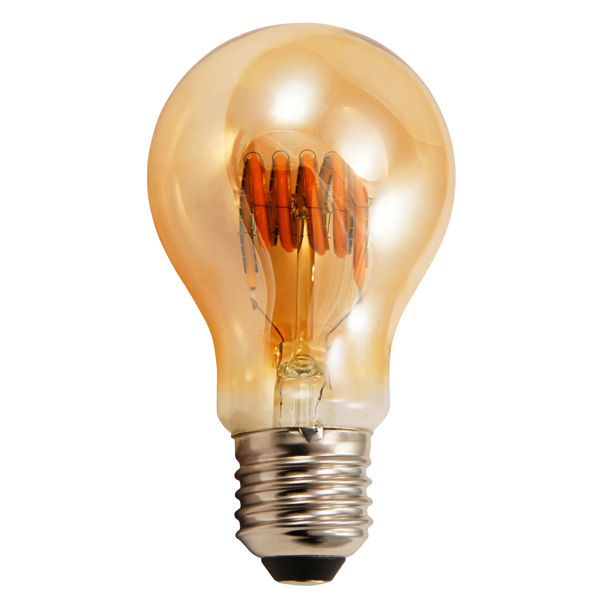 LED Filament Glühlampe McShine “Retro“ E27, 6W, 490lm, goldenes Glas, dimmbar LED Filament Glühlampe McShine “Retro“ E27, 6W, 490lm, goldenes Glas, dimmbar