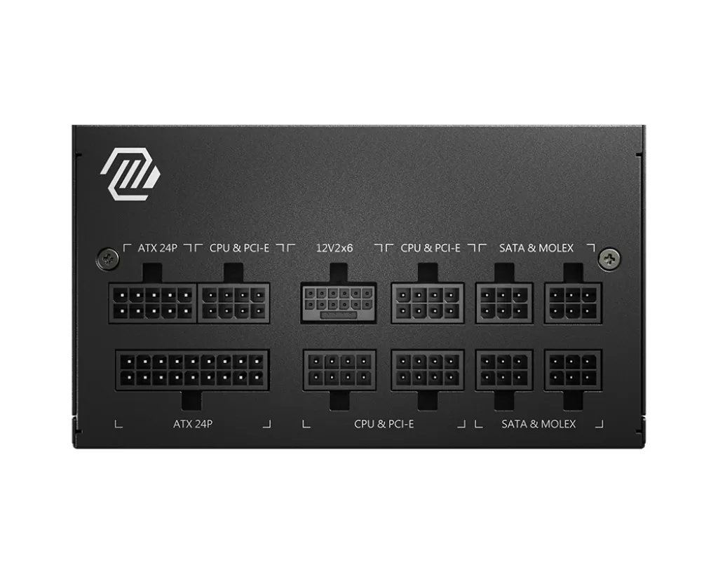 MSI MAG A750GL PCIE5 Netzteil 750 W 20+4 pin ATX ATX Schwarz – Bild 2