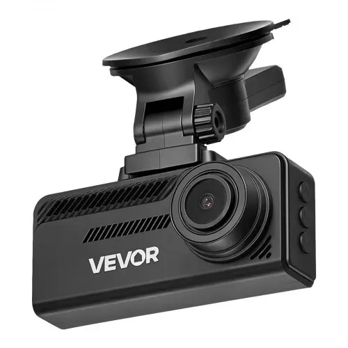 VEVOR 4K Dashcam Auto Vorne und Hinten, 1080p Dual-Autokamera mit Integriertem GPS G-Sensor und Speicherkarte (32 GB) 3,18 Zoll Bildschirm 129° + 125° Weitwinkel Loop-Aufnahme Parkmodus, Schwarz – Bild 10