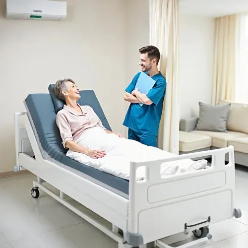 VEVOR Pflegematratze, 204 kg Tragkraft, medizinische mehrschichtige Schaumstoffmatratze, wasserdicht, für die Behandlung von Dekubitus in Pflegeheimen & der häuslichen Pflege, 2030x914x153 mm – Bild 7