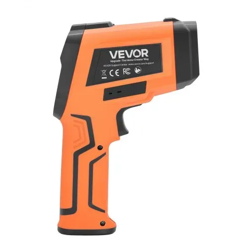 VEVOR Infrarot Thermometer -30℃~1200℃, Digitales IR-Temperaturmessgerät mit LCD-Beleuchtung Typ-K-Thermoelement & Dual-Laser, Berührungslose Temperaturpistole für Kochen Industrie (Nicht für Menschen) – Bild 9