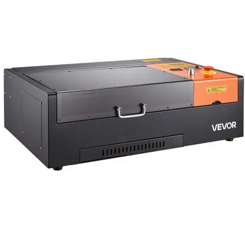 VEVOR Lasergravierer CO2 45W, 300x200 mm, Tisch-CO2-Lasergravurmaschine mit Drehachse, Luftunterstützung, kompatibel mit LightBurn, CorelDRAW und GRBL, für Holz, Acryl & Glas – Bild 8