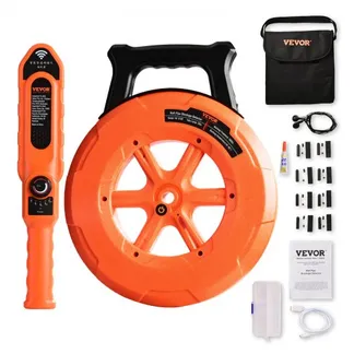VEVOR Leitungsverstopfungsdetektor Rohrverstopfungsdetektor Rohrreinigunger ABS Gehäuse Rohrinspektion Ordungsgerät 30m Kabel Erkennungsentfernung für Nichtmetallische Rohre 0–40cm Metallrohre 0–15cm VEVOR Leitungsverstopfungsdetektor Rohrverstopfungsdetektor Rohrreinigunger ABS Gehäuse Rohrinspektion Ordungsgerät 30m Kabel Erkennungsentfernung für Nichtmetallische Rohre 0–40cm Metallrohre 0–15cm