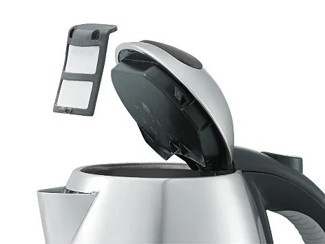 WMF Stelio 0413010012 Wasserkocher 1,2 l 2400 W Schwarz, Edelstahl – Bild 3